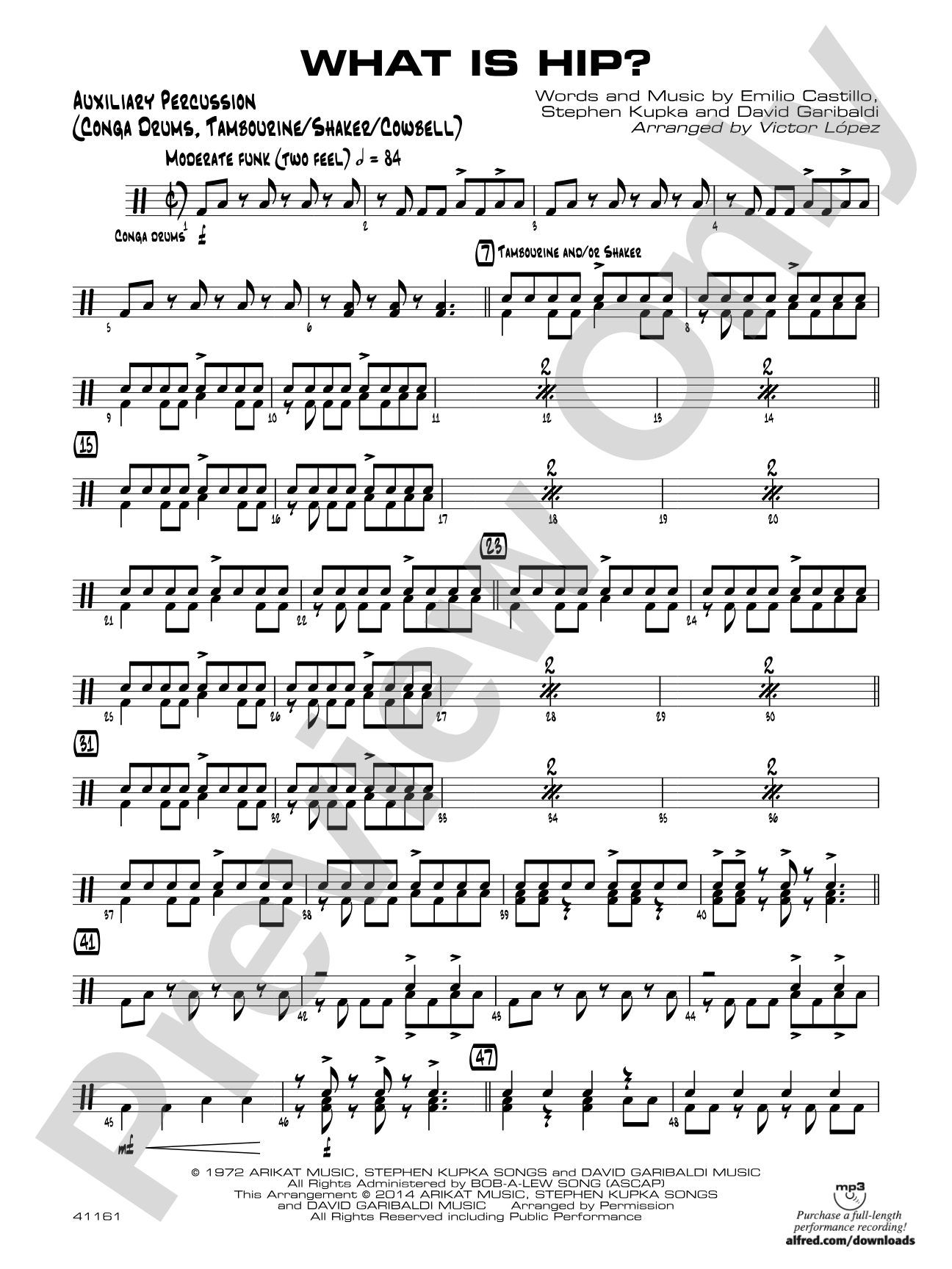 What Is Hip: Auxiliary Percussion