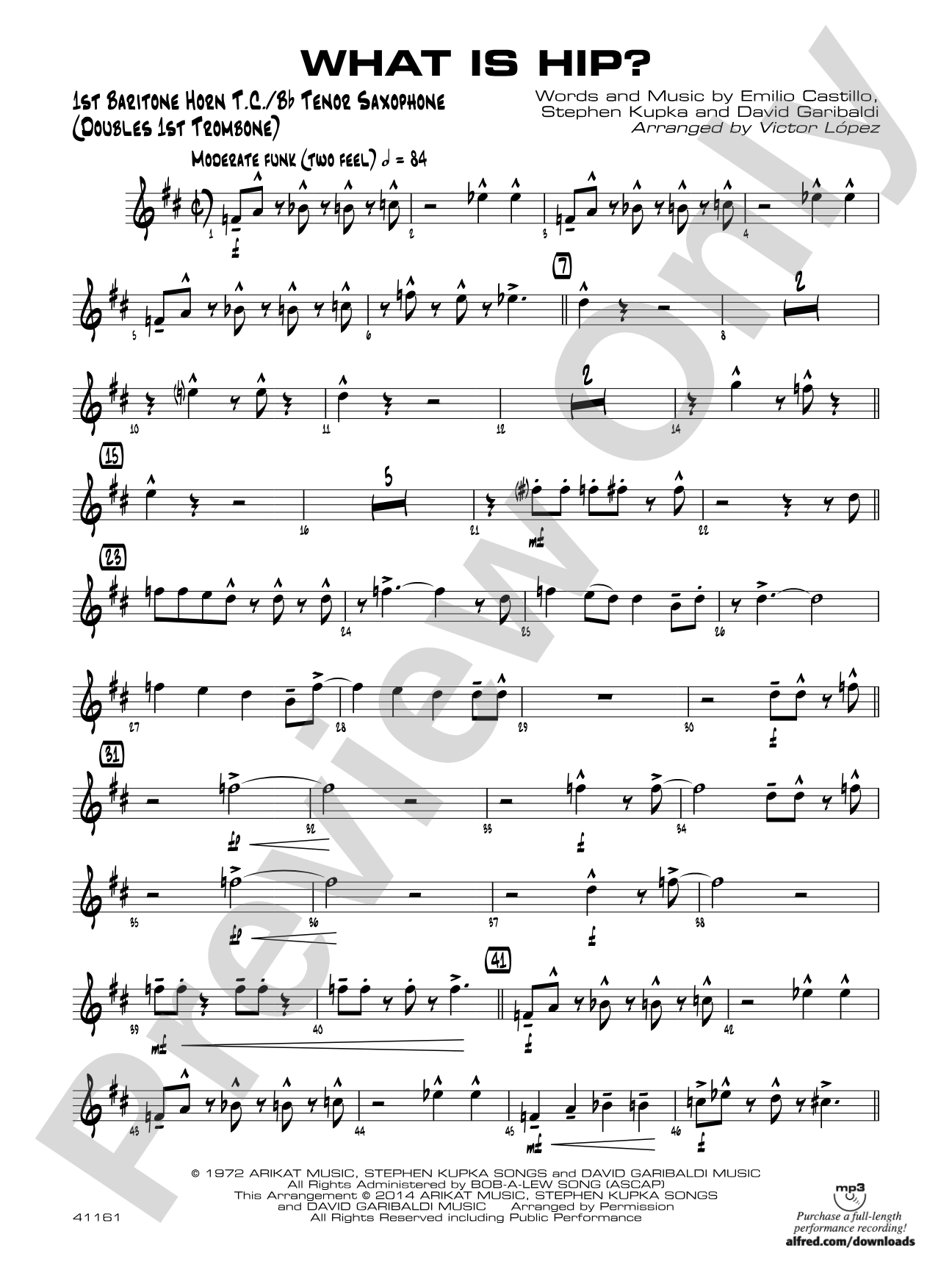 What Is Hip: Baritone T.C.