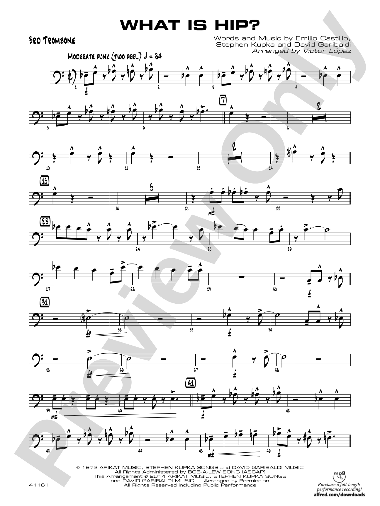 What Is Hip: 3rd Trombone