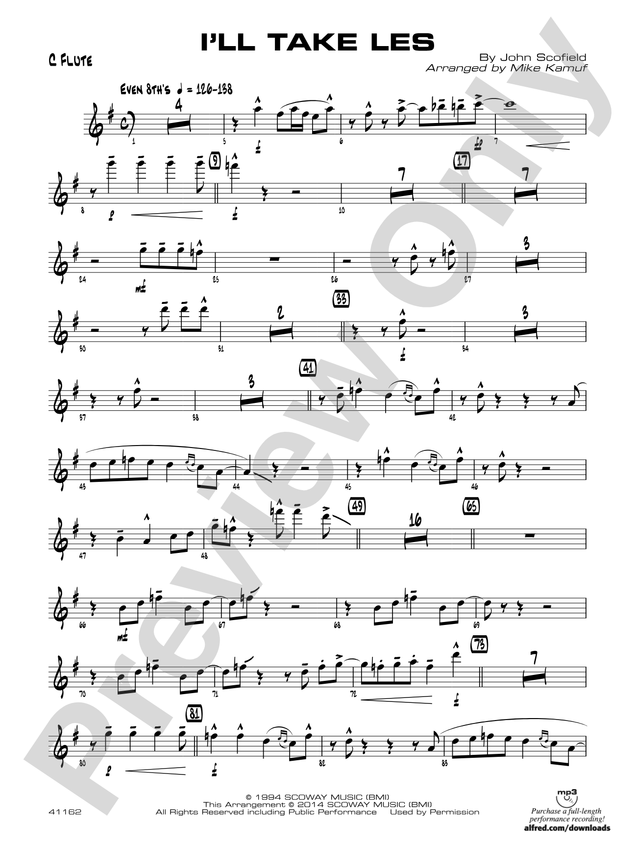 I'll Take Les: Flute