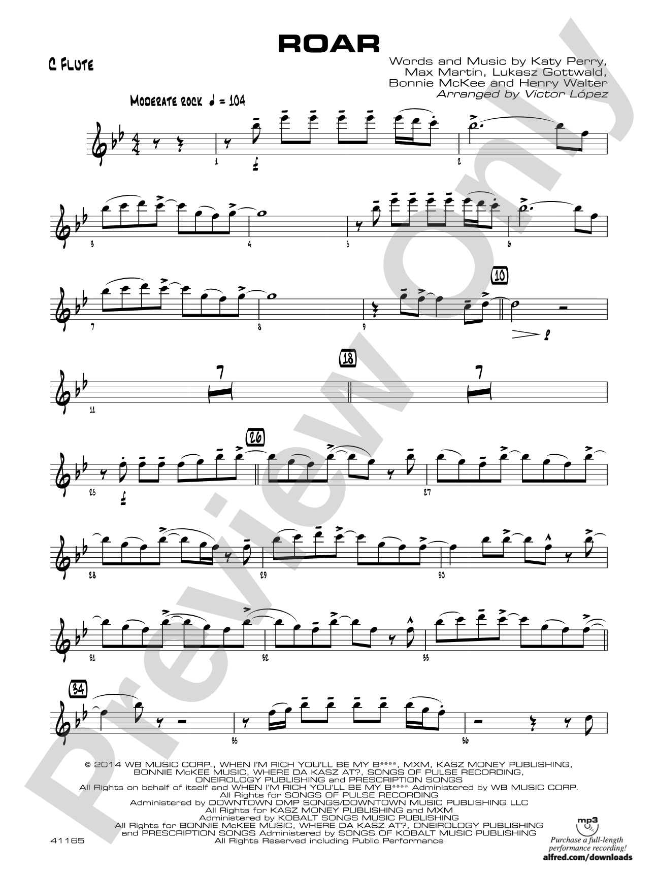 Roar: Flute
