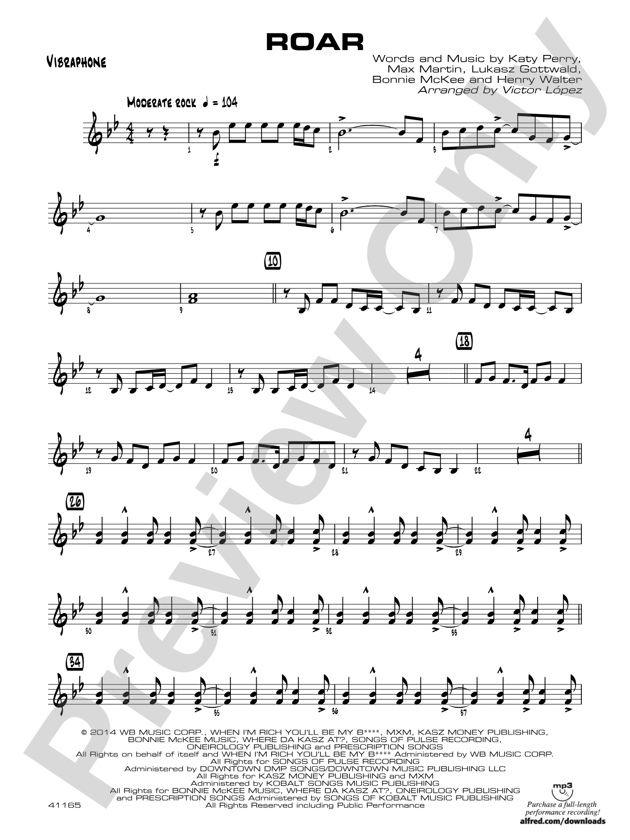 Roar: Vibraphone