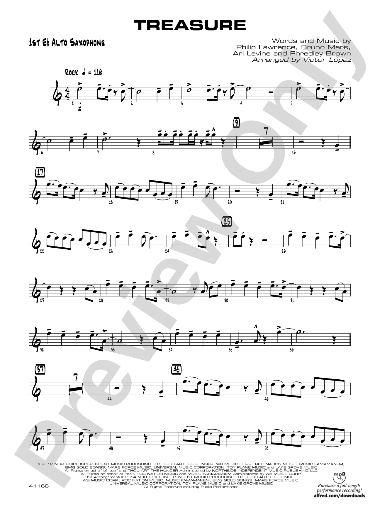 Treasure: E-flat Alto Saxophone
