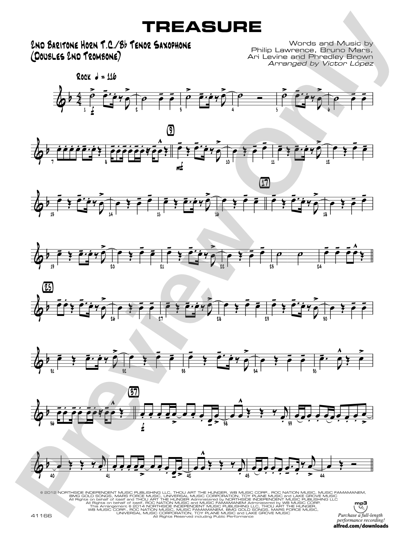 Treasure: 2nd Baritone T.C.