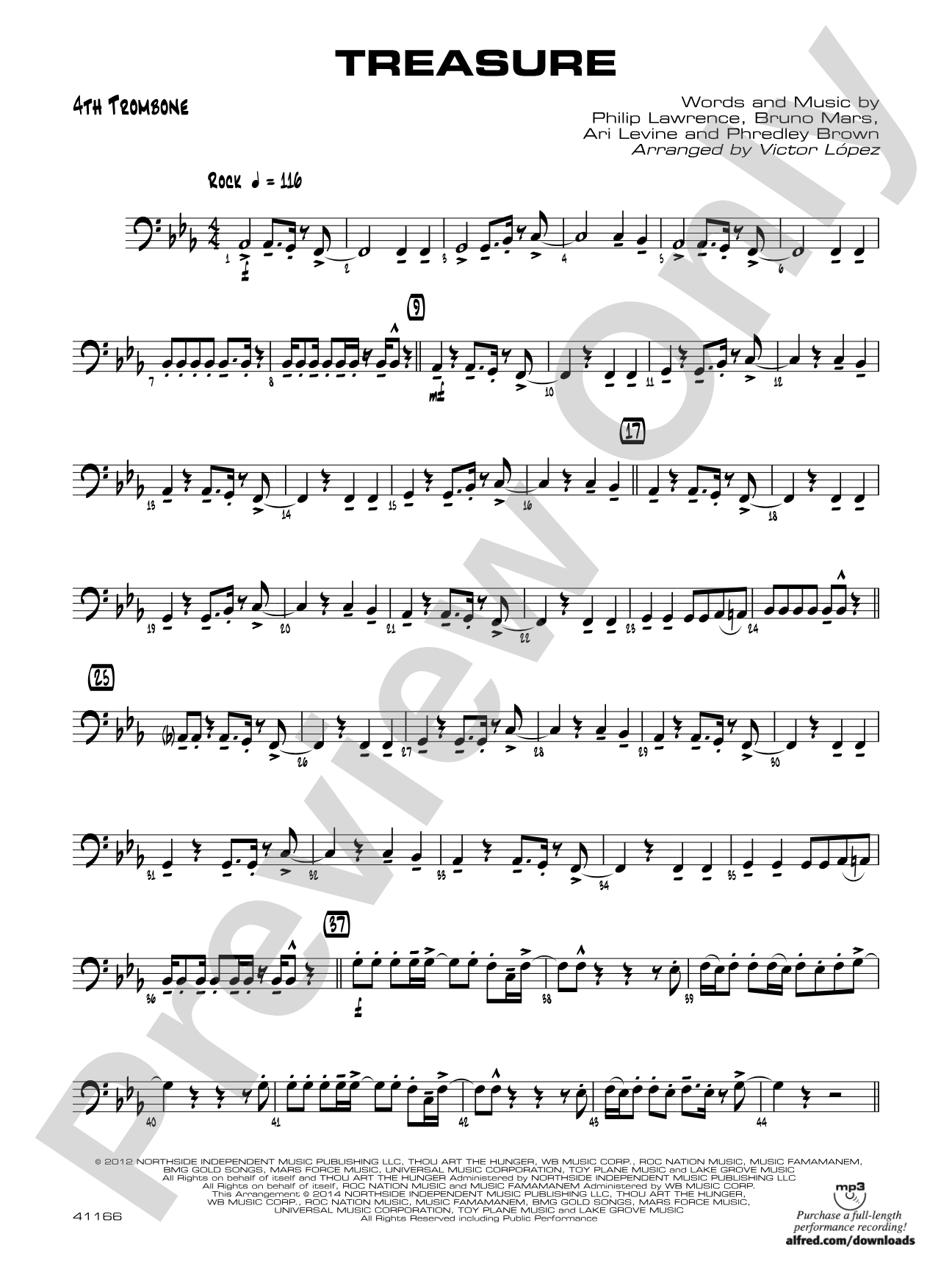 Treasure: 4th Trombone