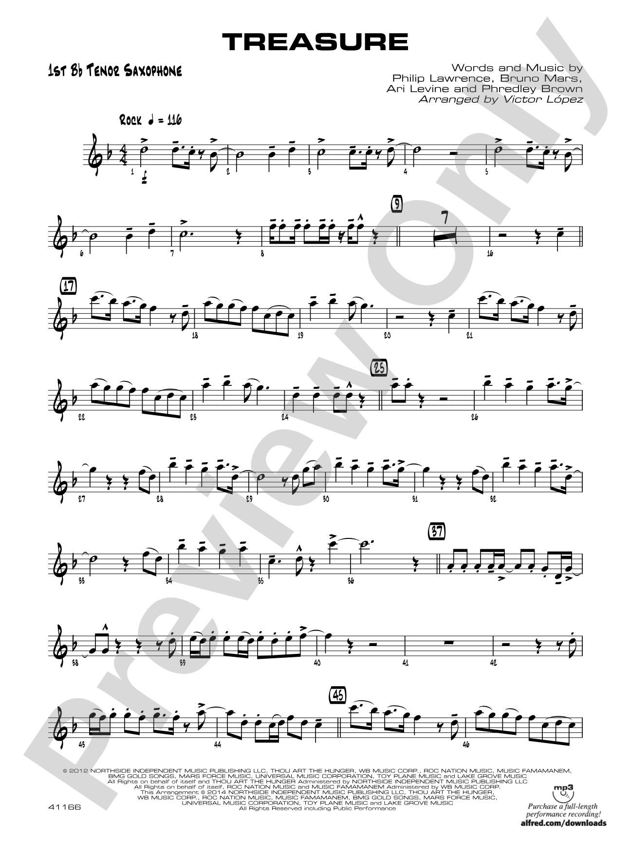 Treasure: B-flat Tenor Saxophone