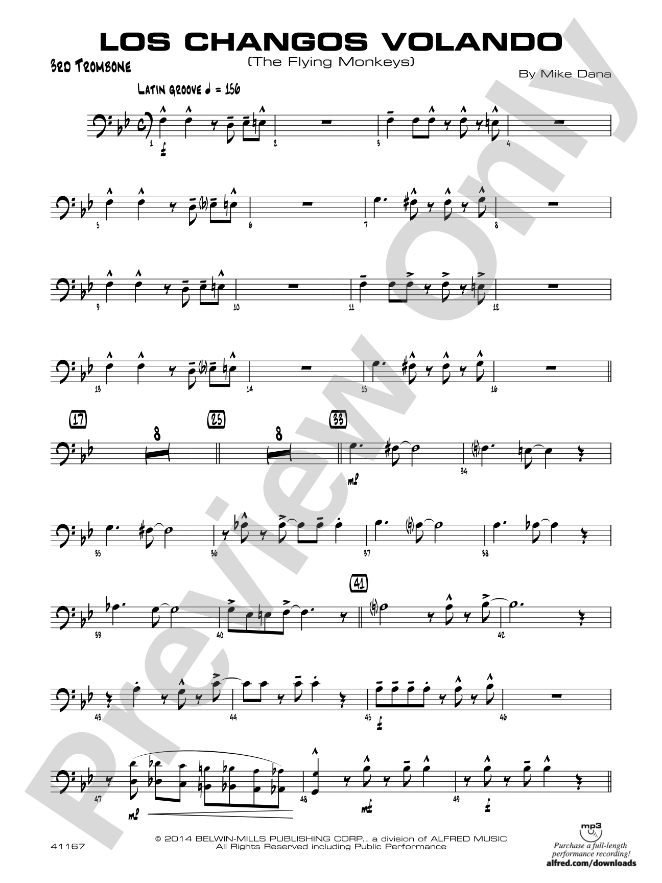 Los changos volando: 3rd Trombone