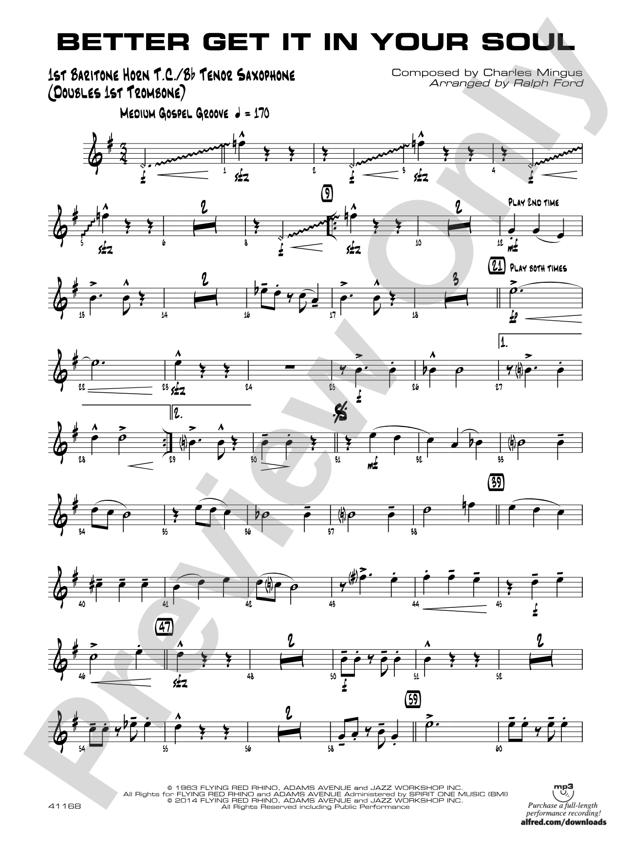 Better Get It in Your Soul: Baritone T.C.