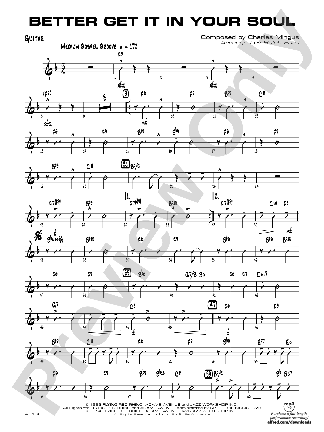 Better Get It in Your Soul: Guitar