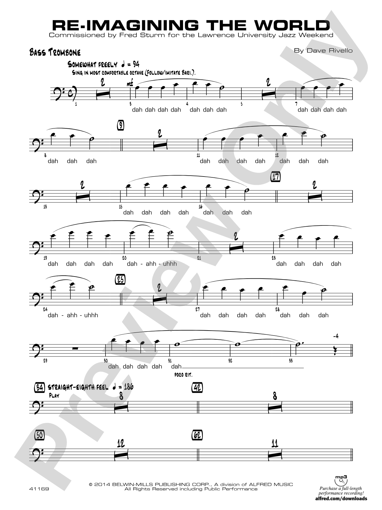 Re-Imagining the World: Bass Trombone