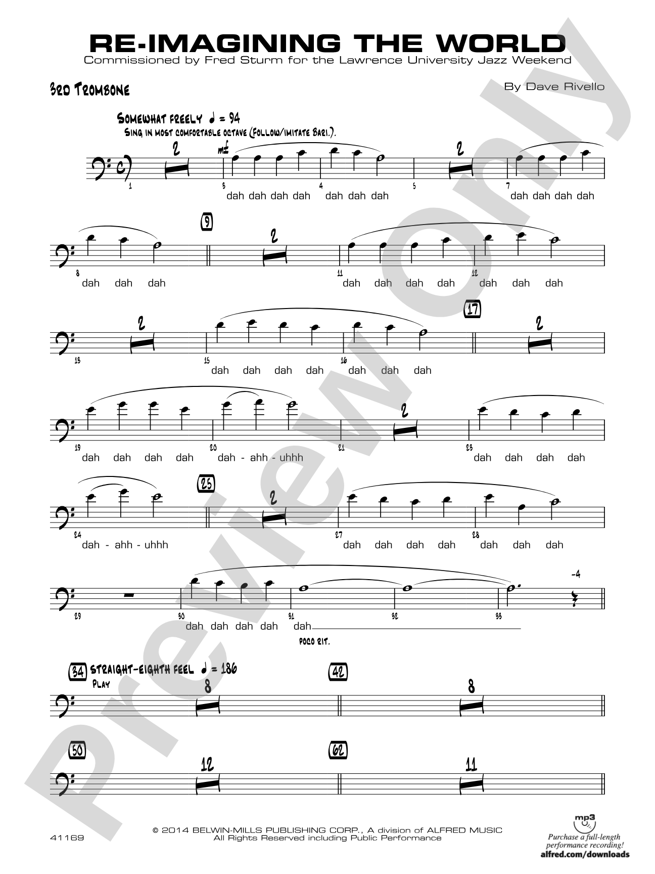 Re-Imagining the World: 3rd Trombone