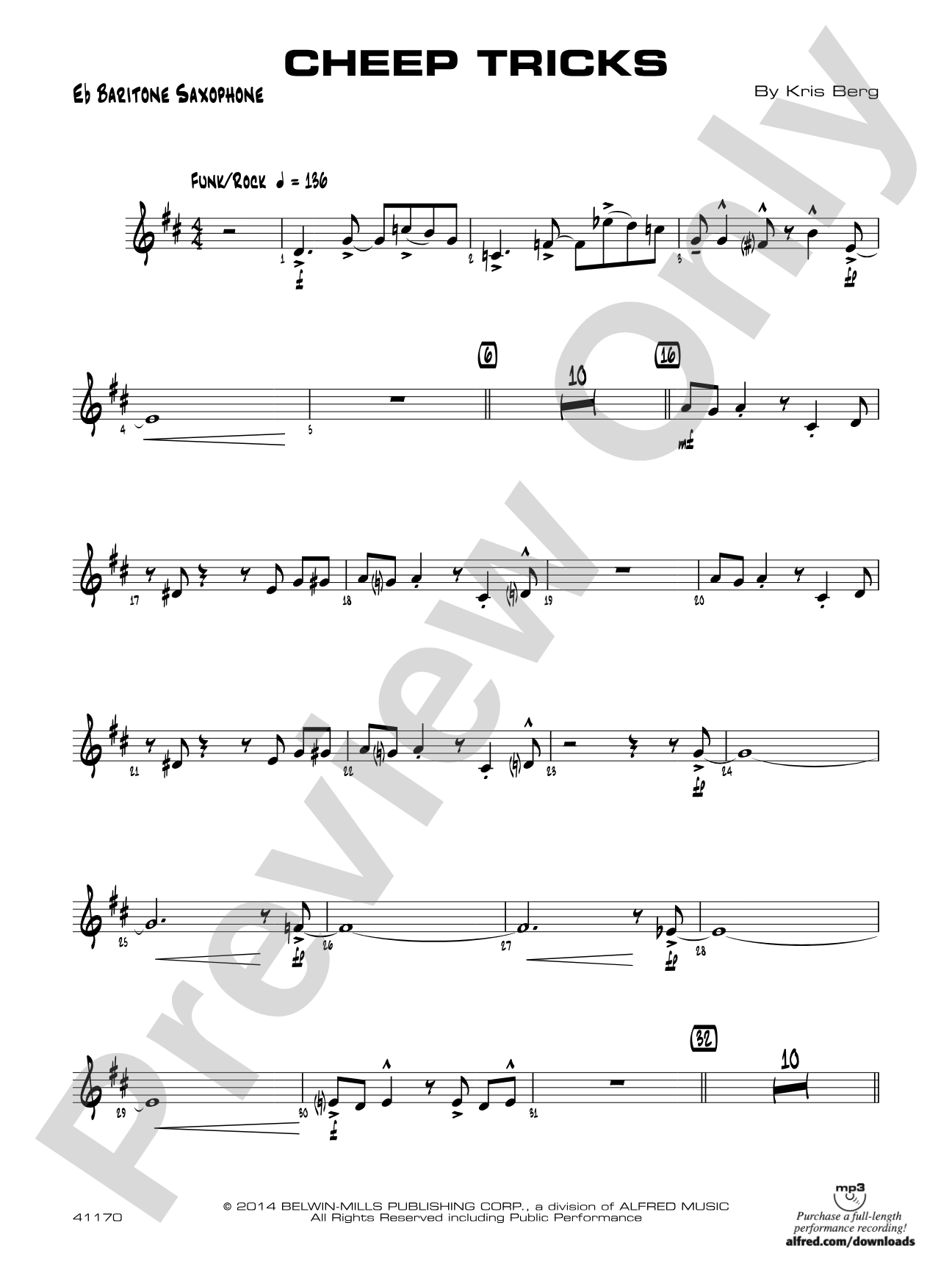 Cheep Tricks: E-flat Baritone Saxophone