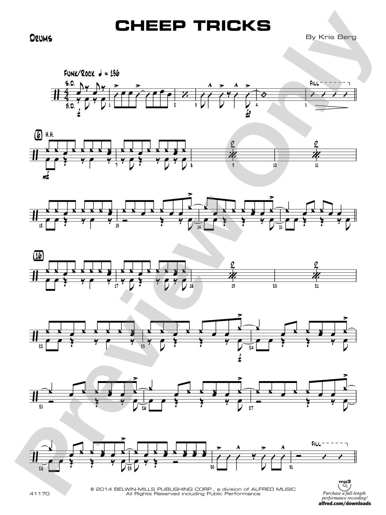 Cheep Tricks: Drums