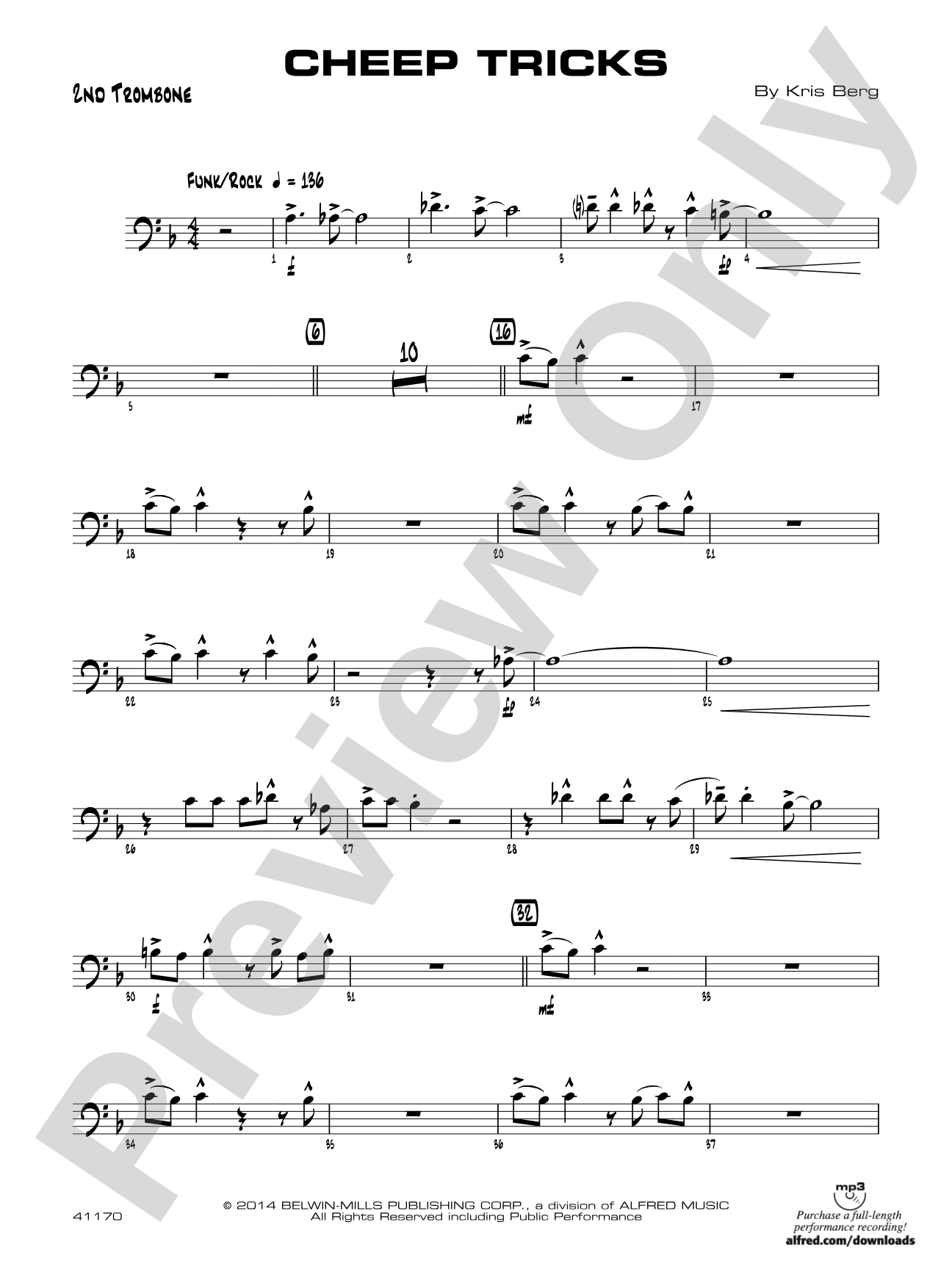 Cheep Tricks: 2nd Trombone