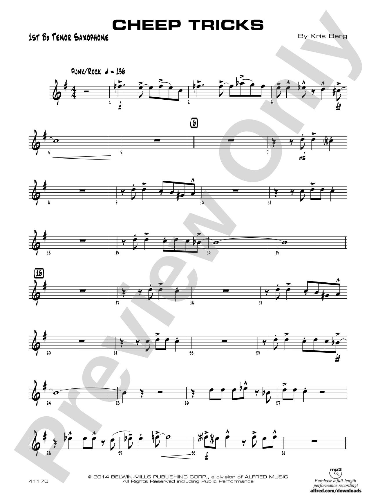 Cheep Tricks: B-flat Tenor Saxophone