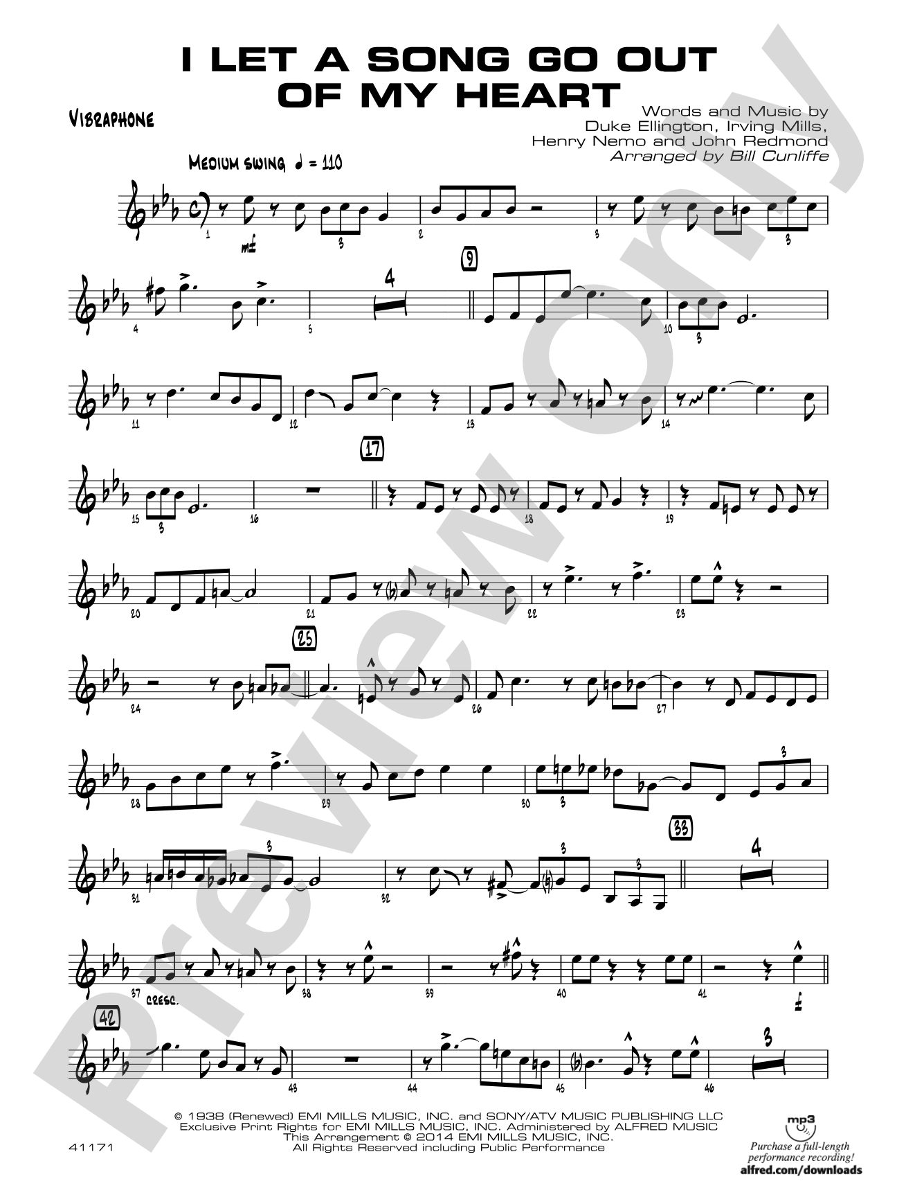I Let a Song Go Out of My Head: Vibraphone
