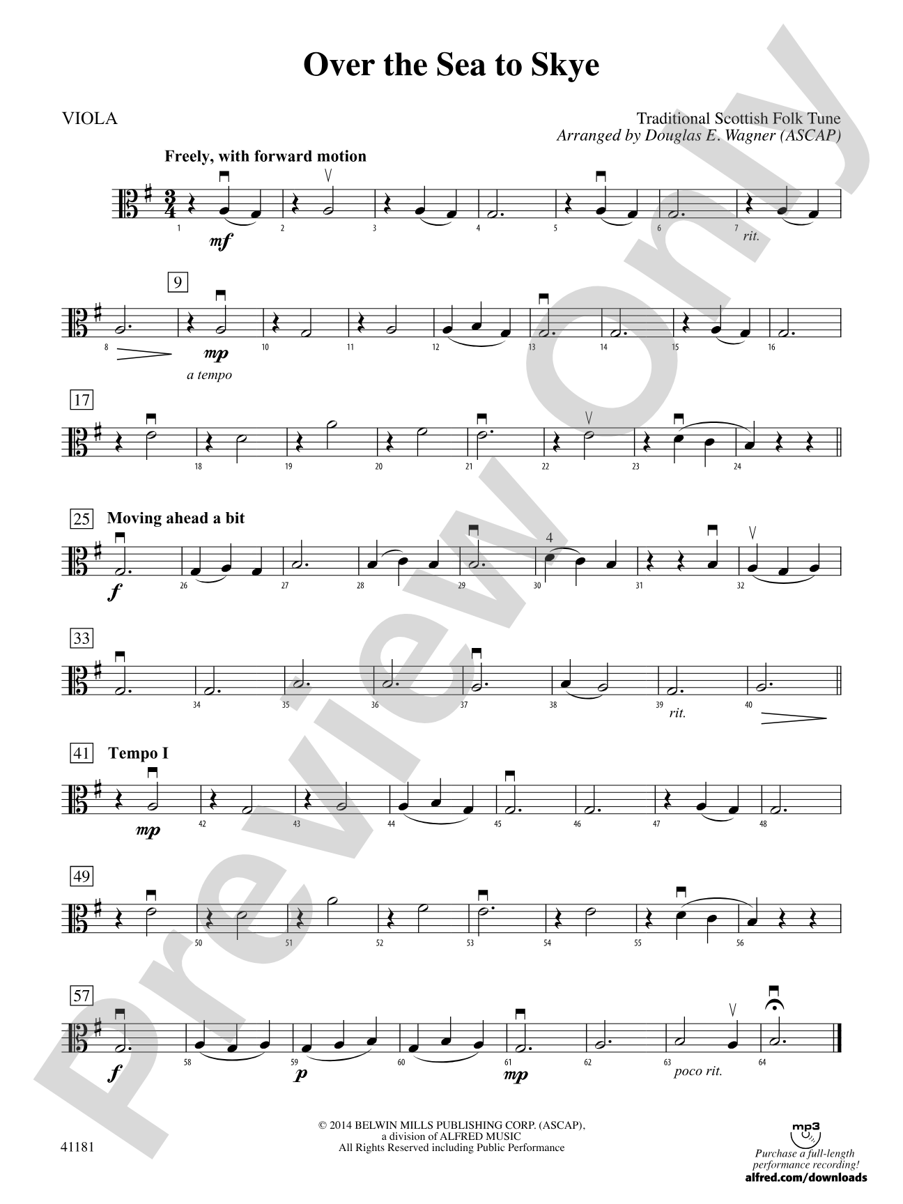 Over the Sea to Skye: Viola