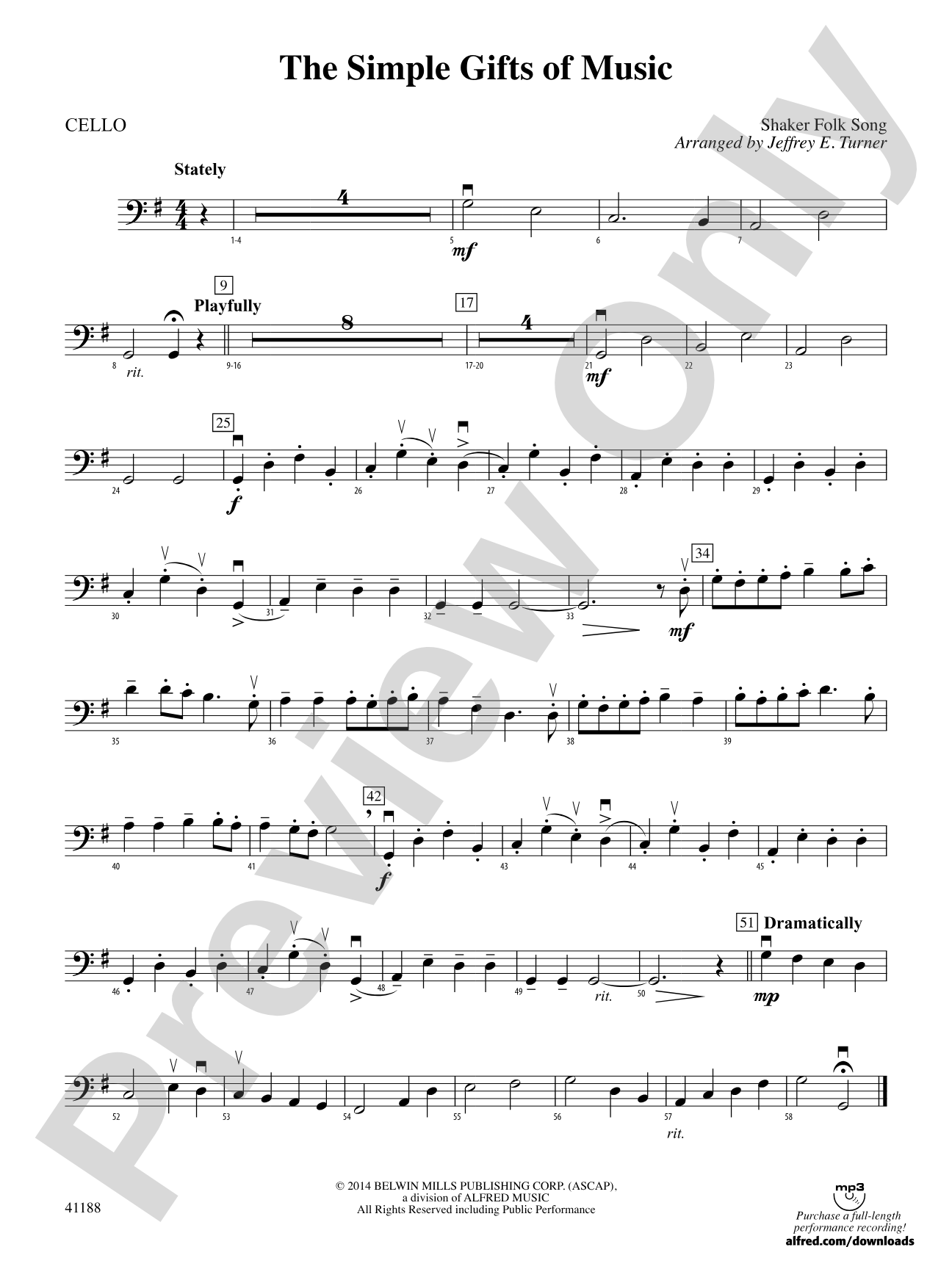 The Simple Gifts of Music: Cello