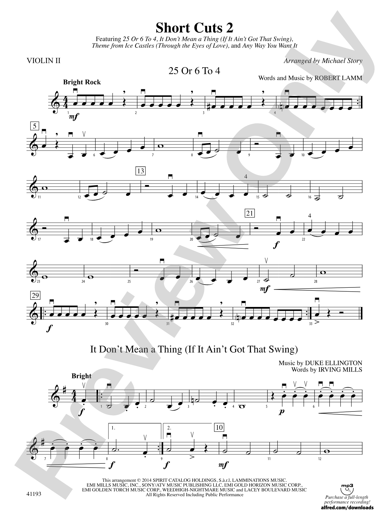 Short Cuts 2: 2nd Violin