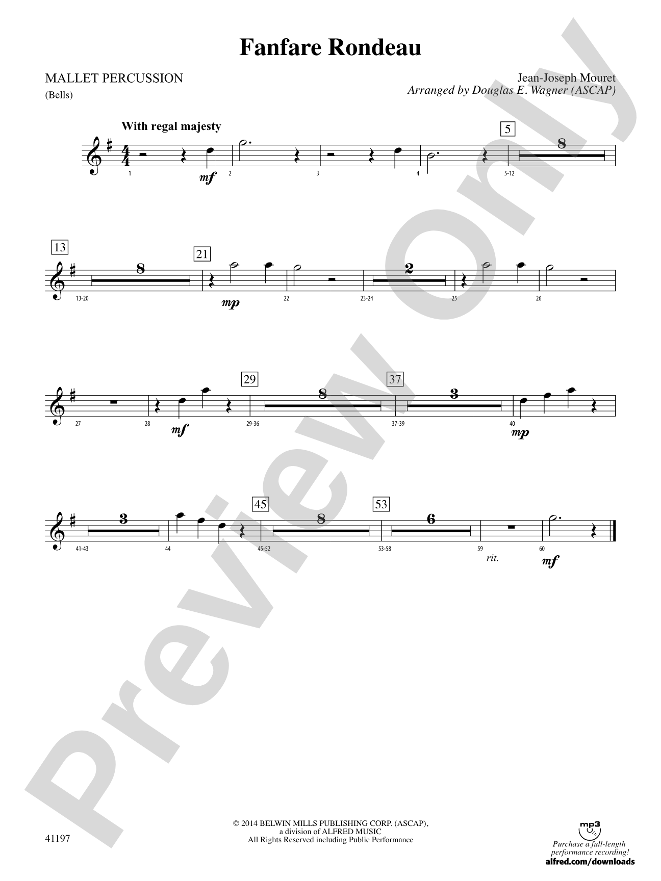 Fanfare Rondeau: Mallets