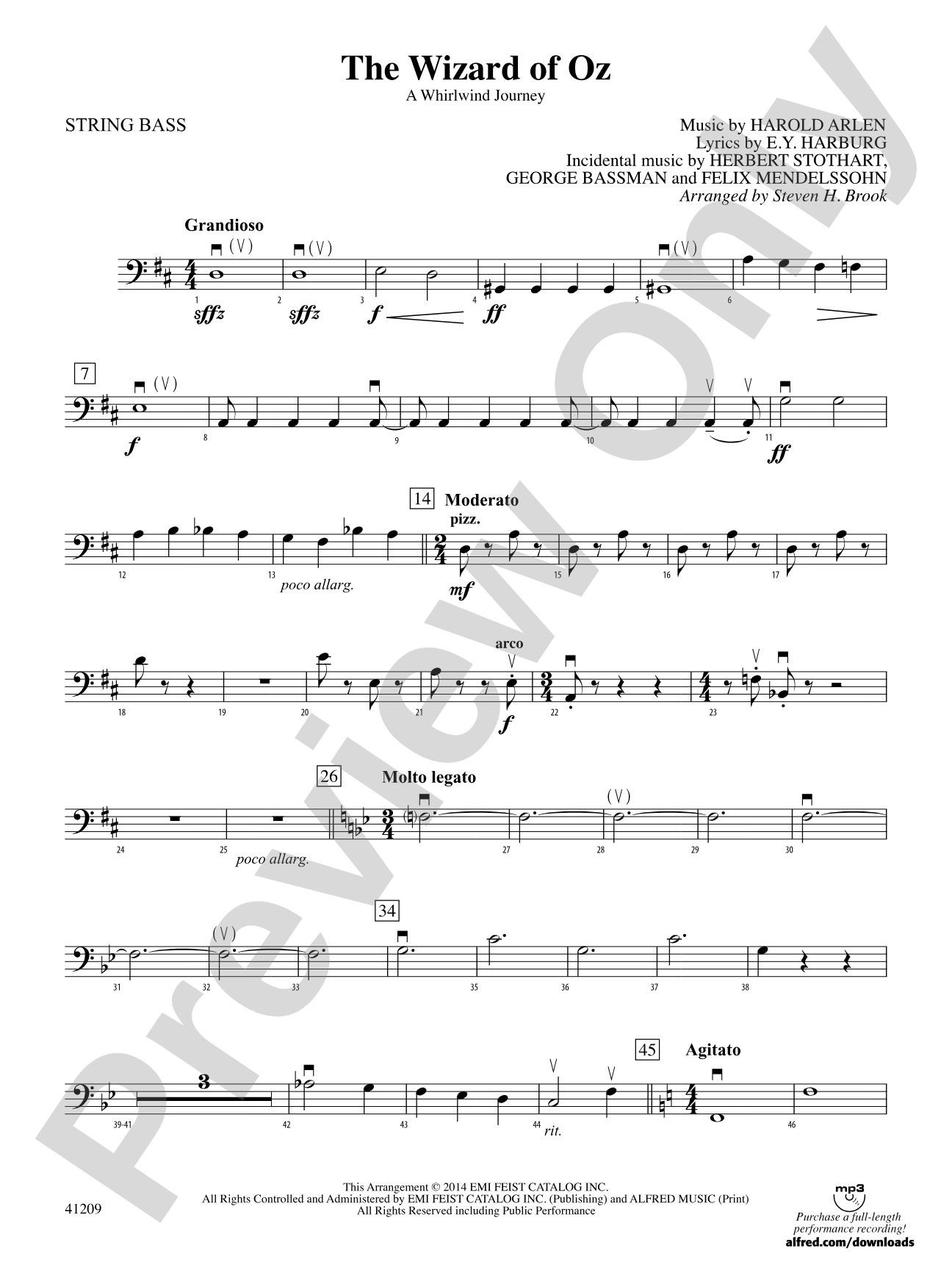 The Wizard of Oz: String Bass