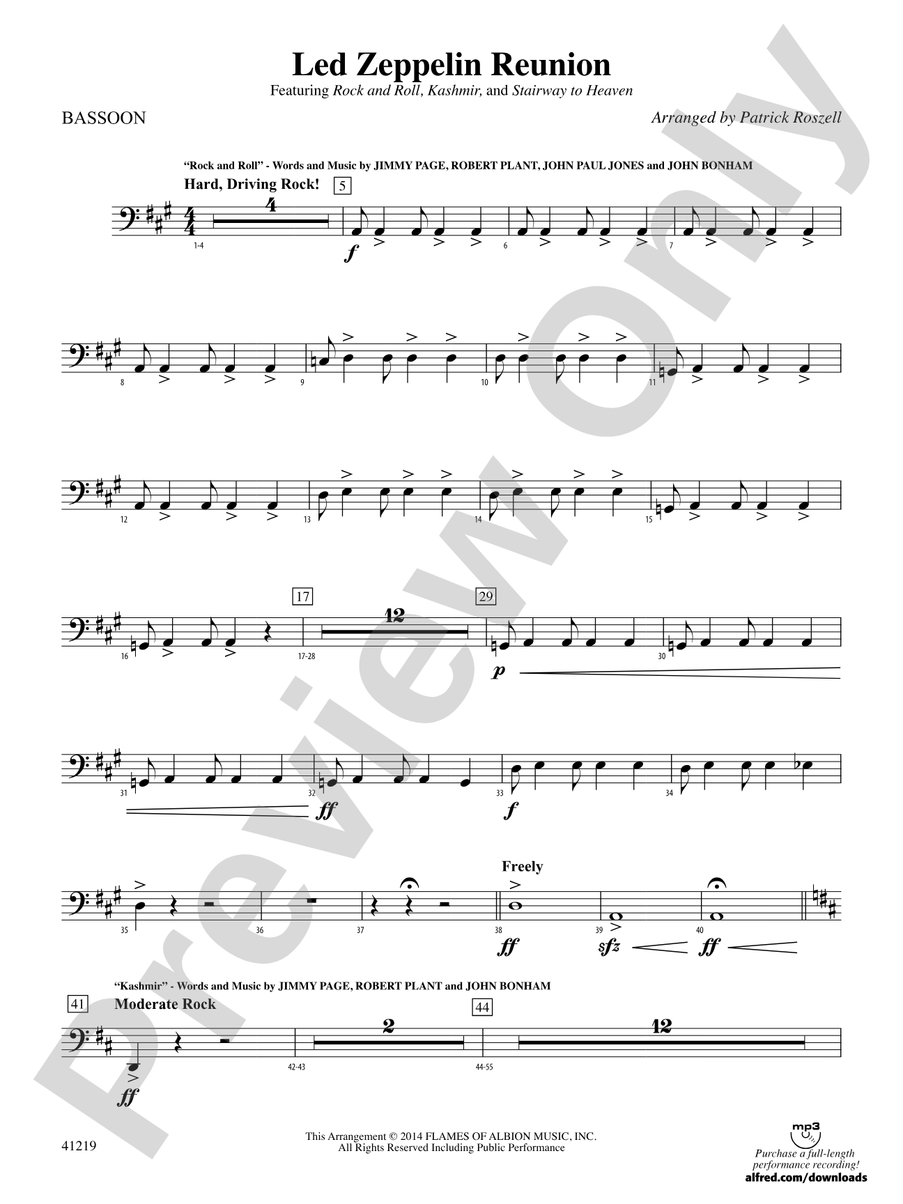 Led Zeppelin Reunion: Bassoon