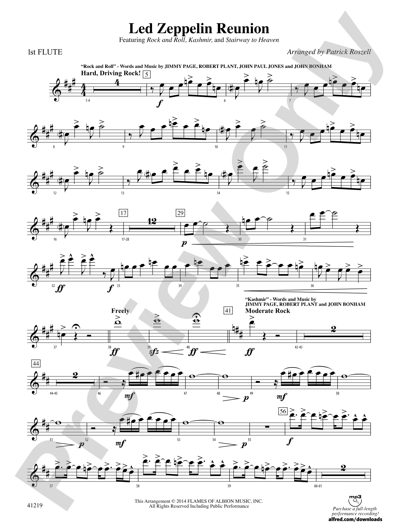 Led Zeppelin Reunion: Flute