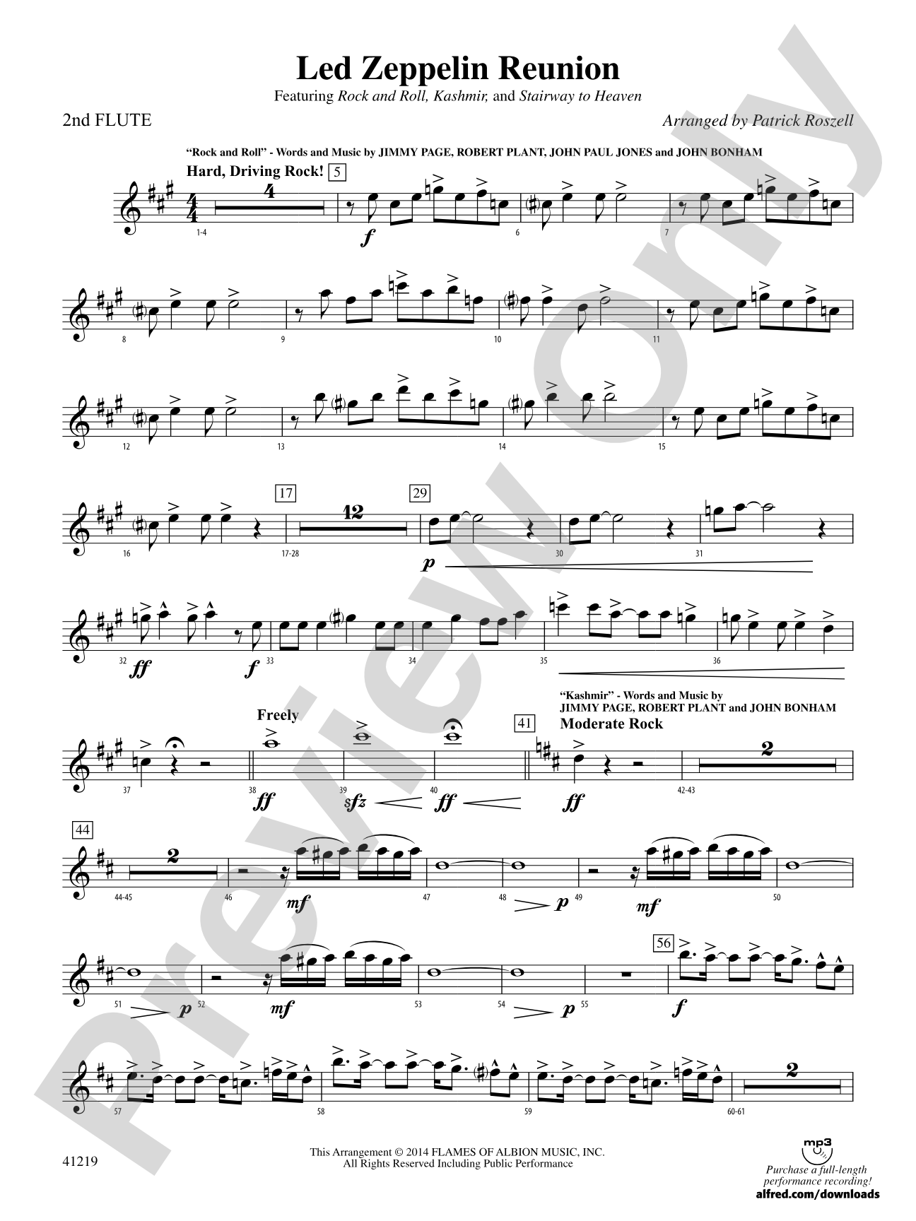 Led Zeppelin Reunion: 2nd Flute