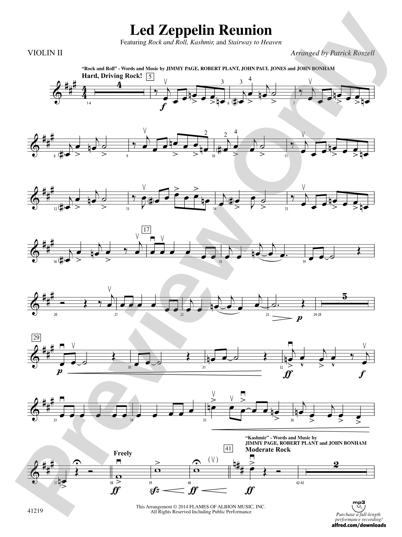 Led Zeppelin Reunion: 2nd Violin