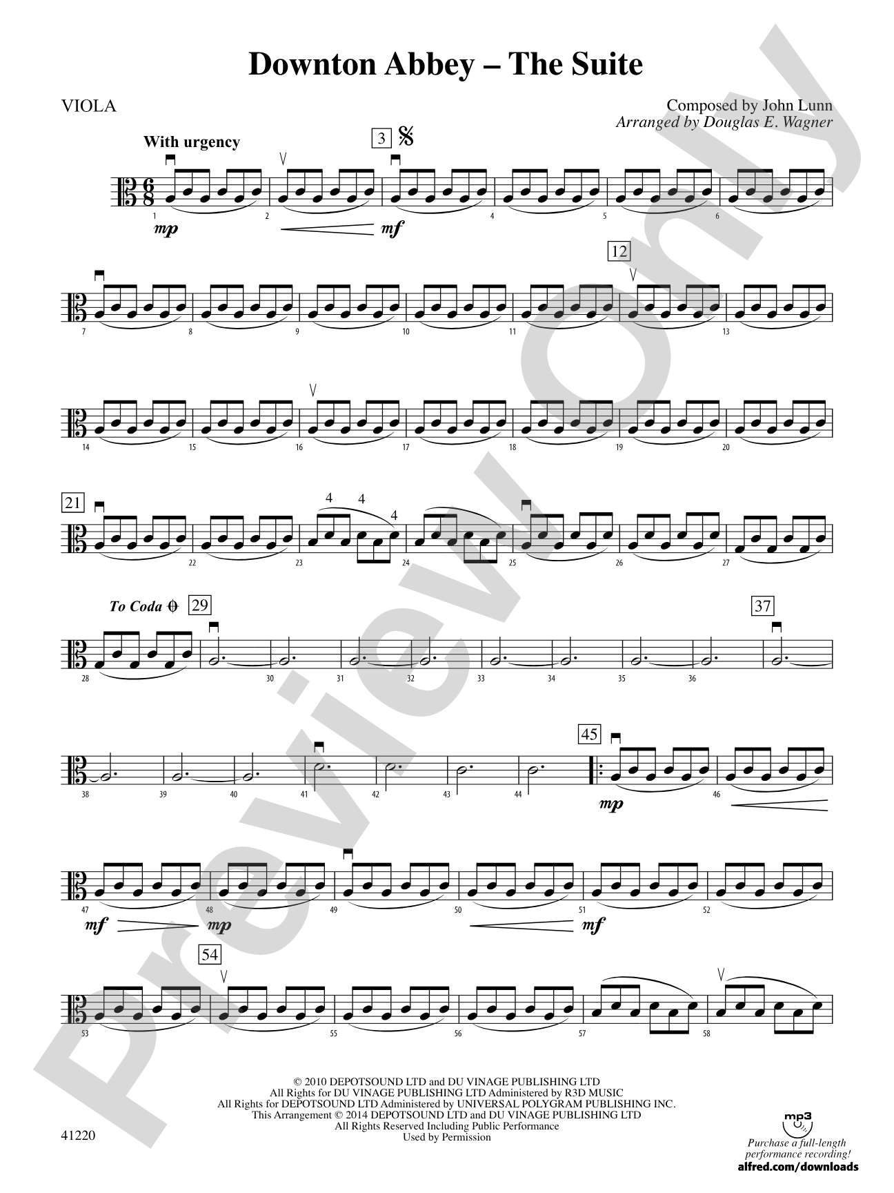 Downton Abbey – The Suite: Viola