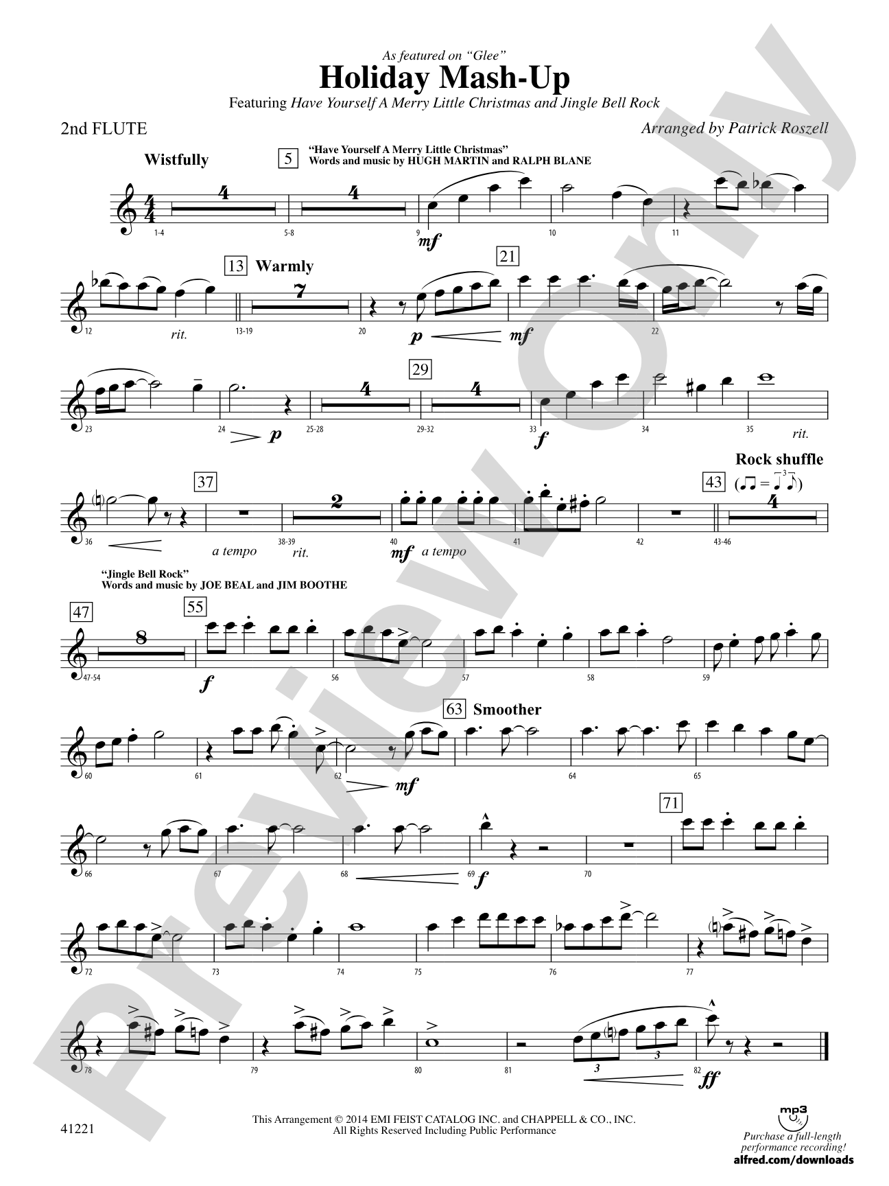 Holiday Mash-Up: 2nd Flute