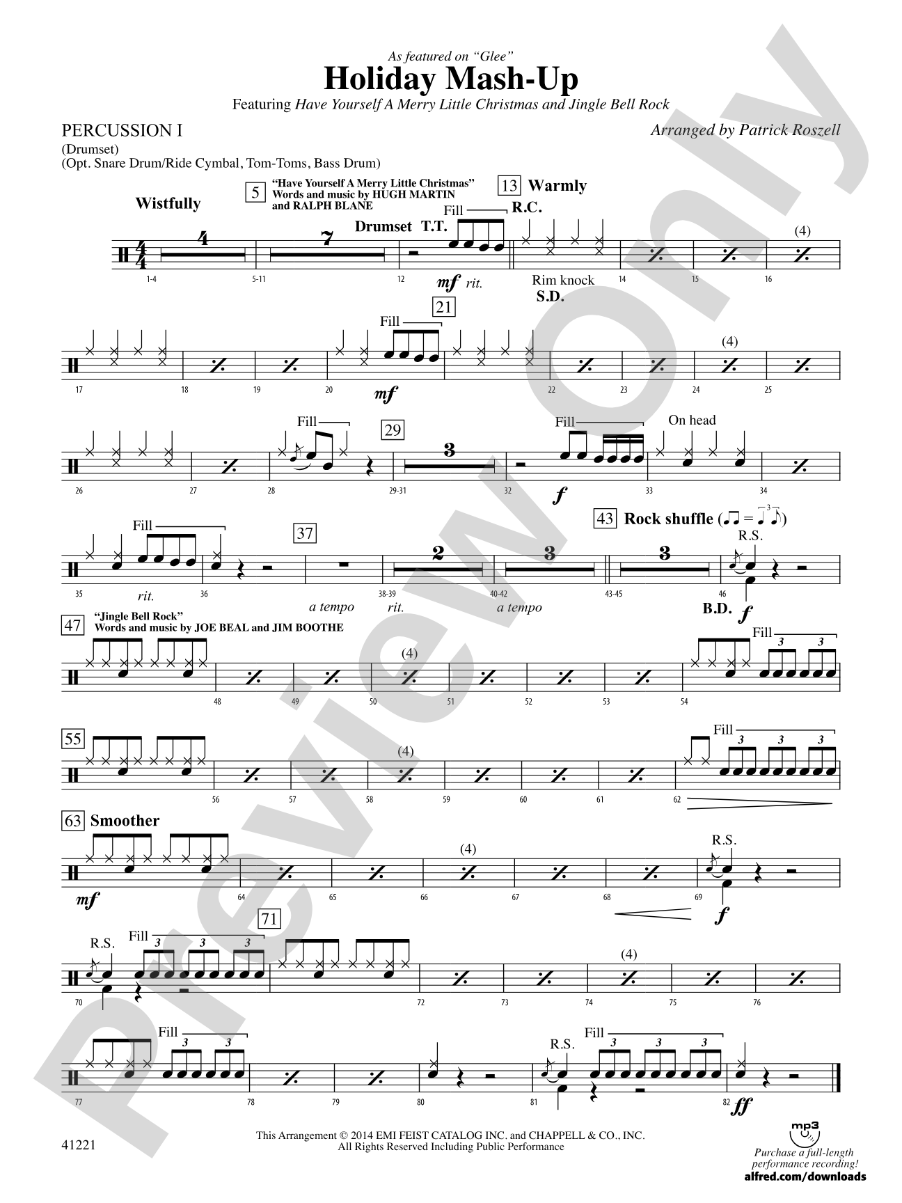 Holiday Mash-Up: 1st Percussion