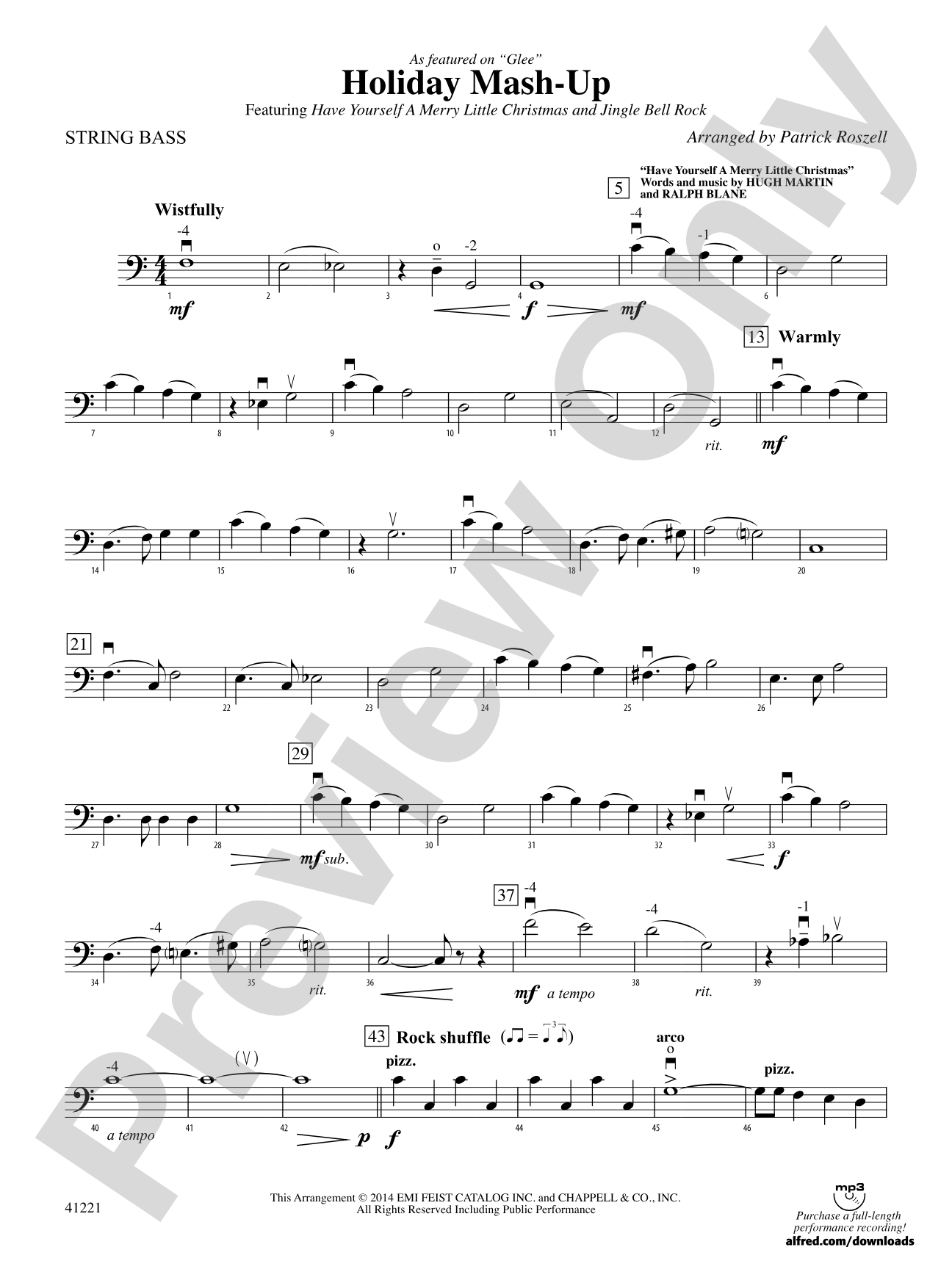 Holiday Mash-Up: String Bass