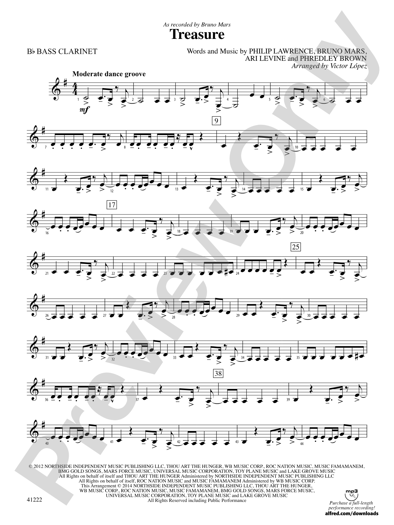 Treasure: B-flat Bass Clarinet