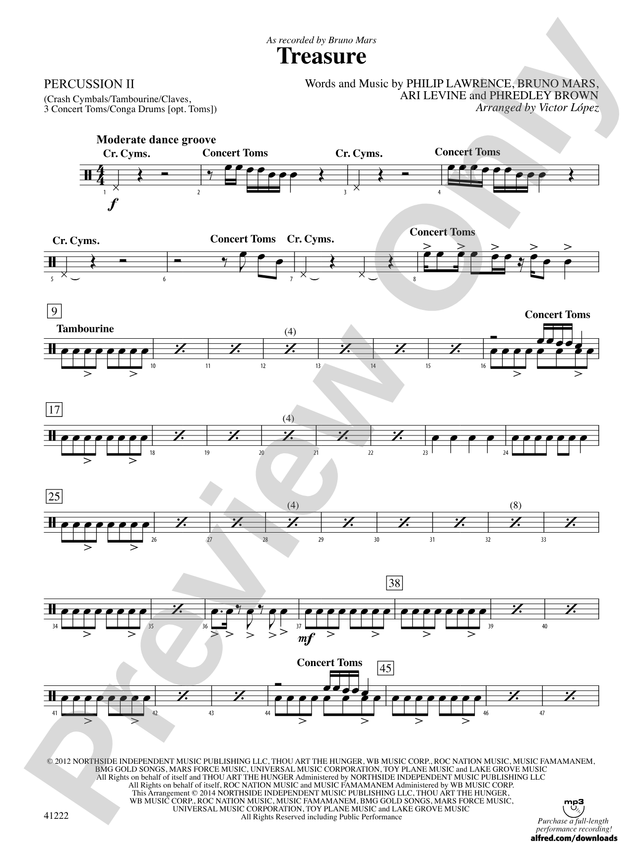 Treasure: 2nd Percussion