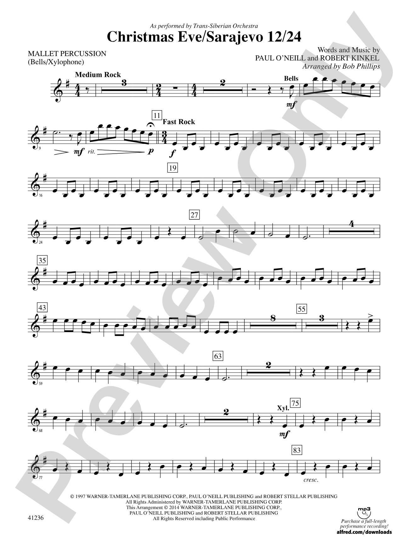 Christmas Eve/Sarajevo 12/24: Mallets