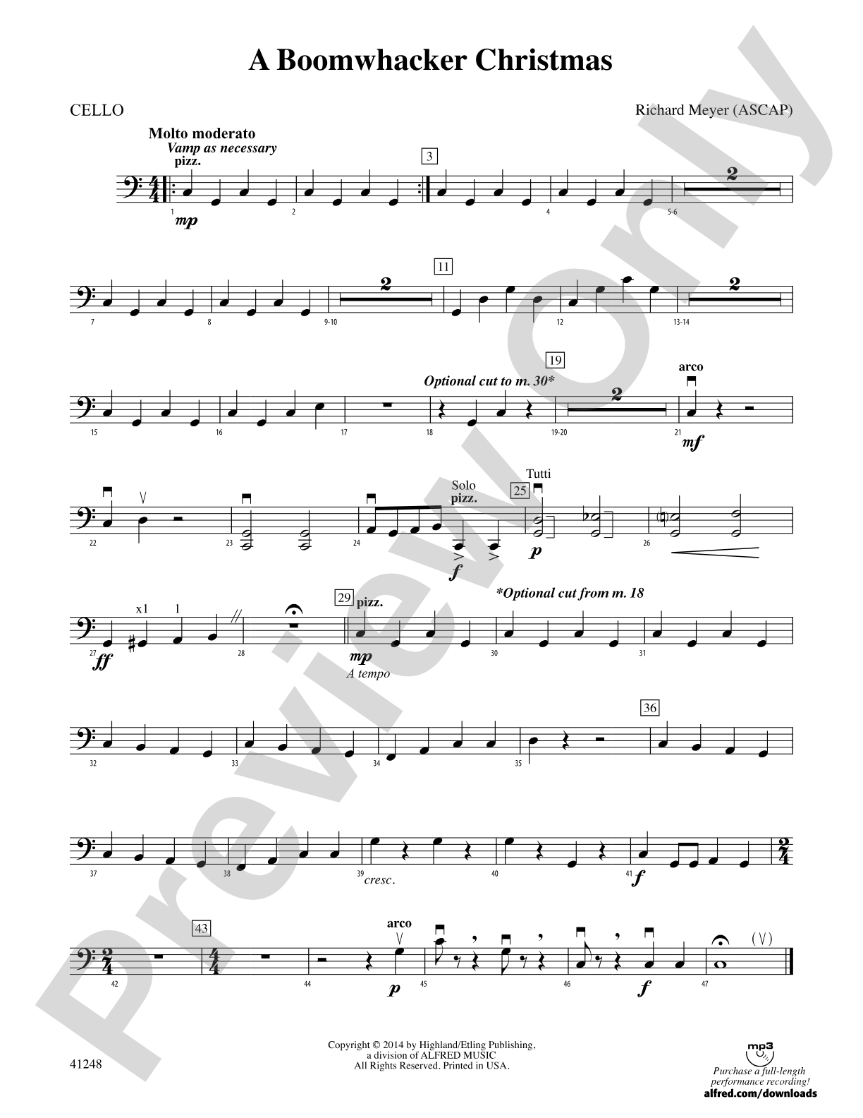 A Boomwhacker Christmas: Cello