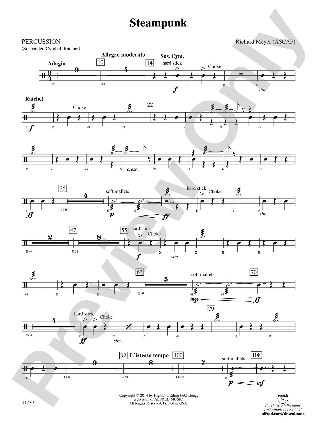 Steampunk: 1st Percussion