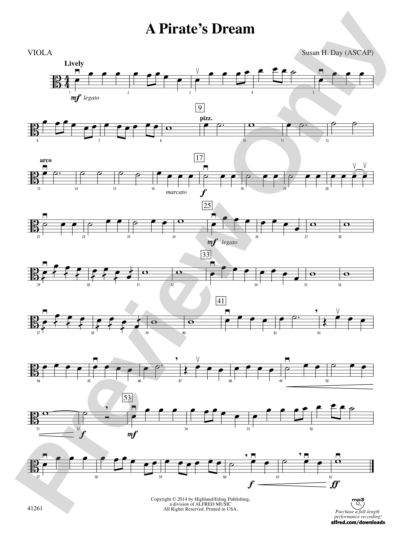 A Pirate's Dream: Viola