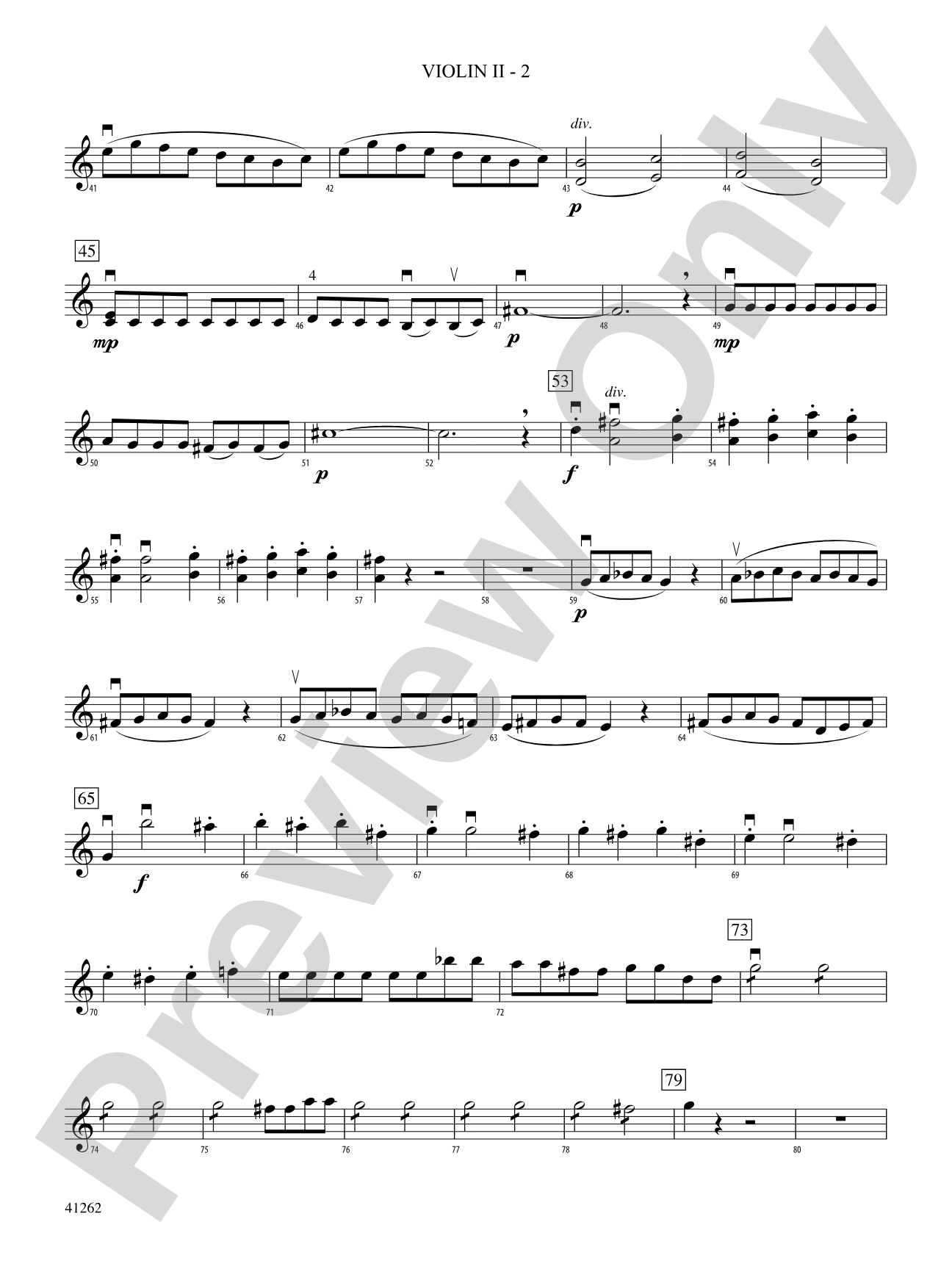 Cosi Fan Tutte: 2nd Violin