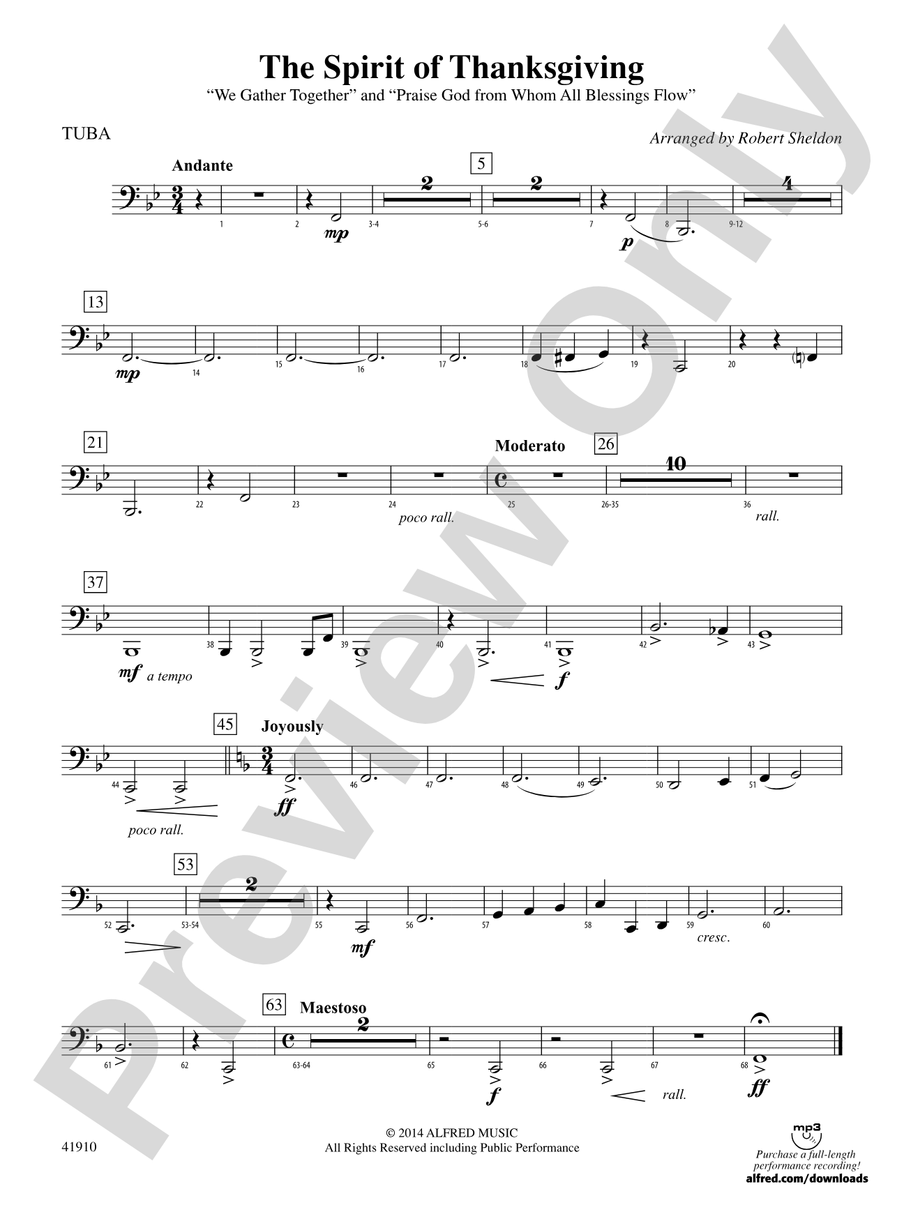 The Spirit of Thanksgiving: Tuba
