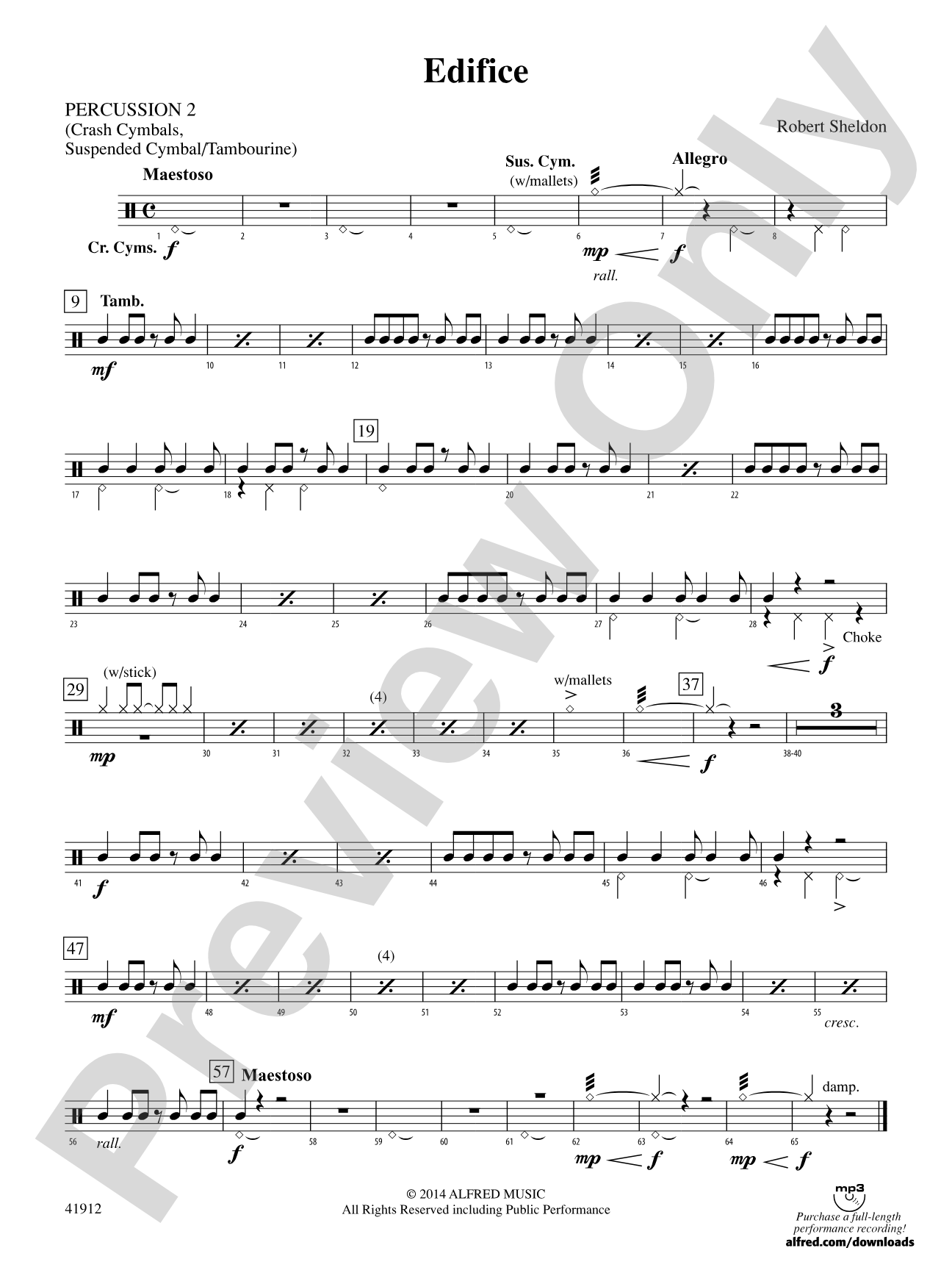 Edifice: 2nd Percussion