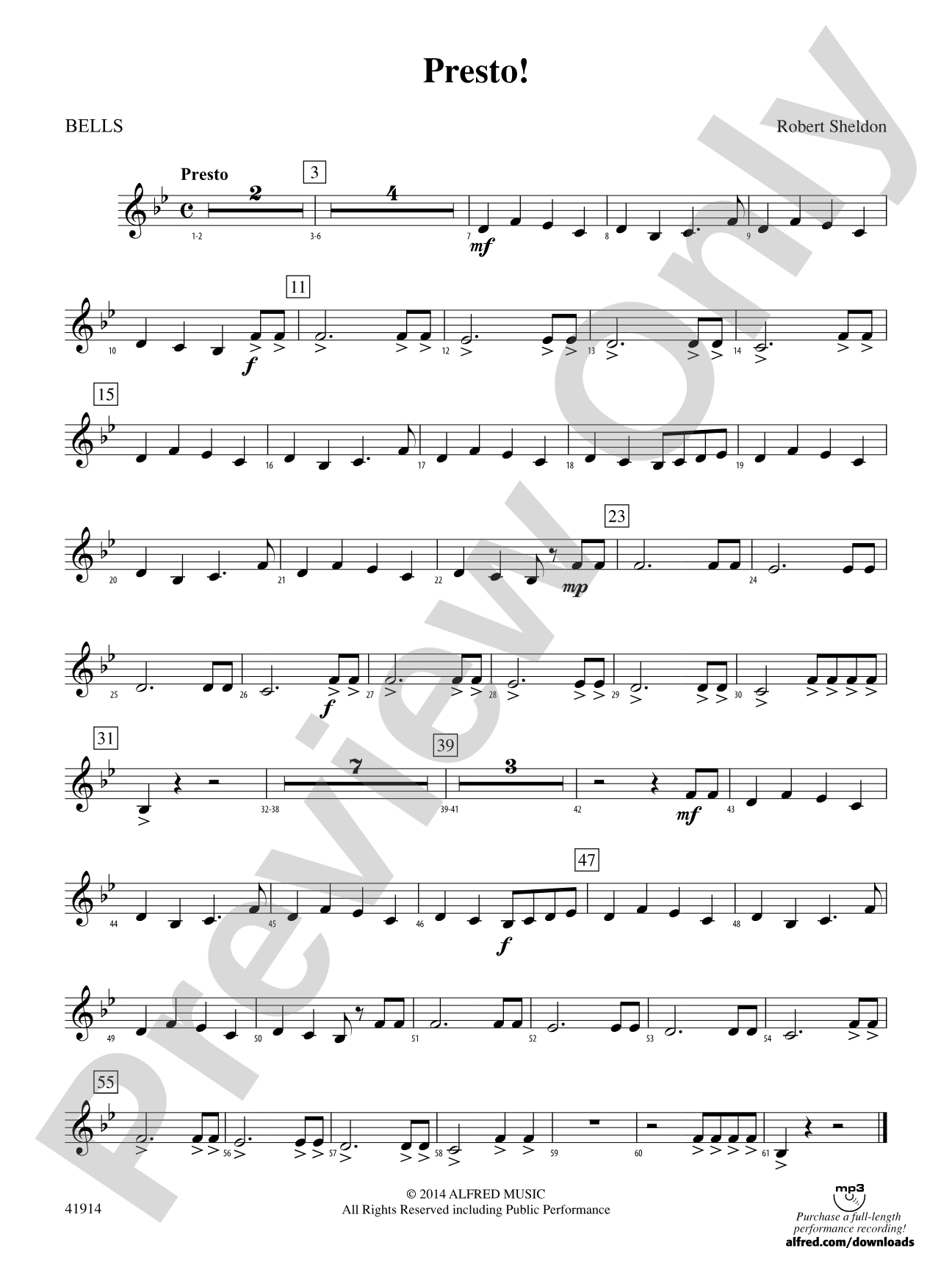 Presto!: Bells
