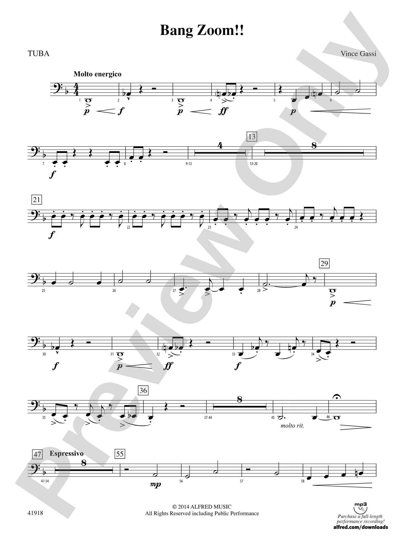 Bang Zoom!: Tuba