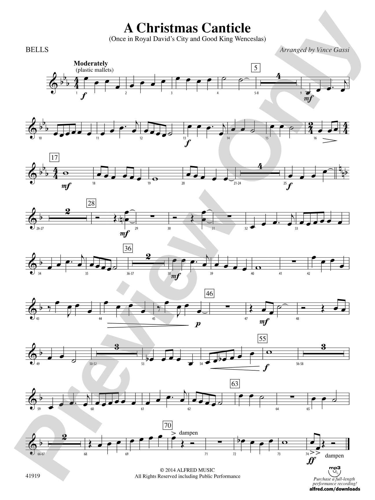 A Christmas Canticle: Bells