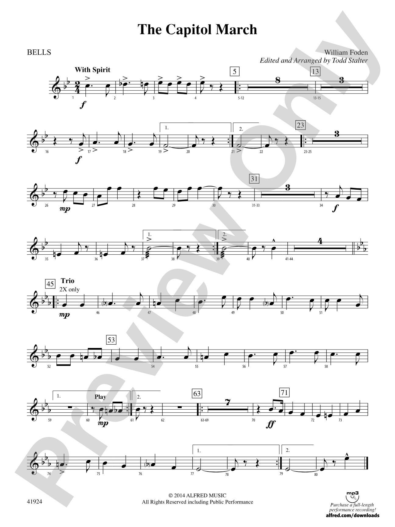 The Capitol March: Bells