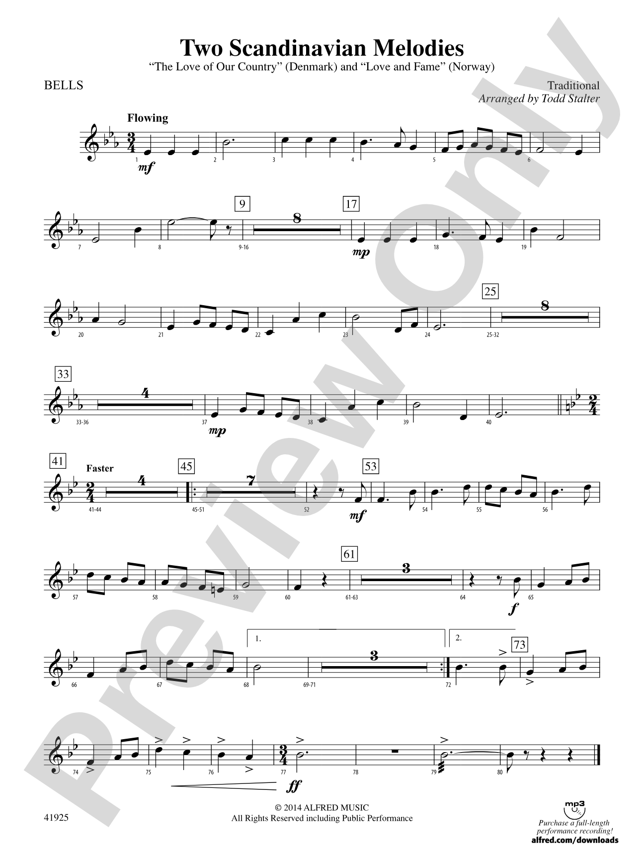 Two Scandinavian Melodies: Bells