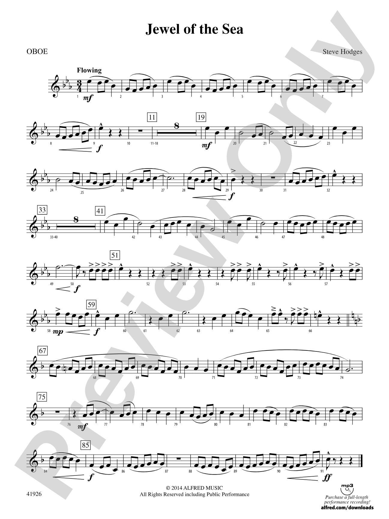 Jewel of the Sea: Oboe