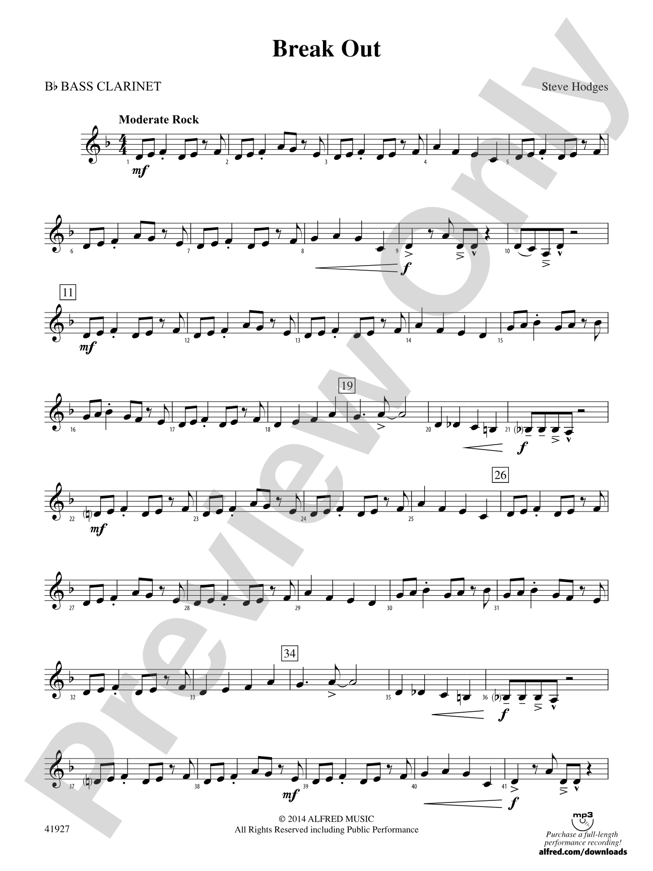 Break Out: B-flat Bass Clarinet