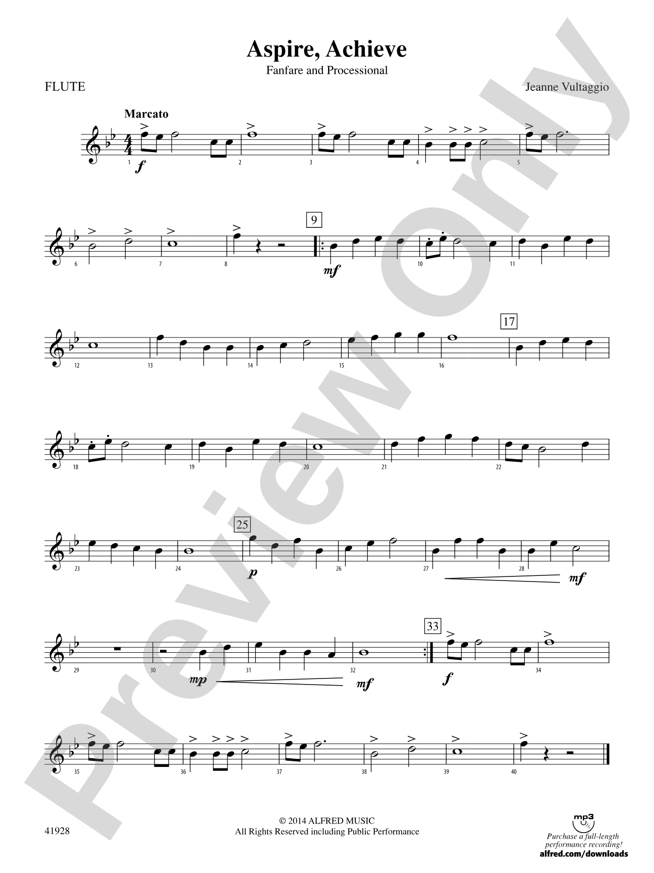 Aspire, Achieve: Flute
